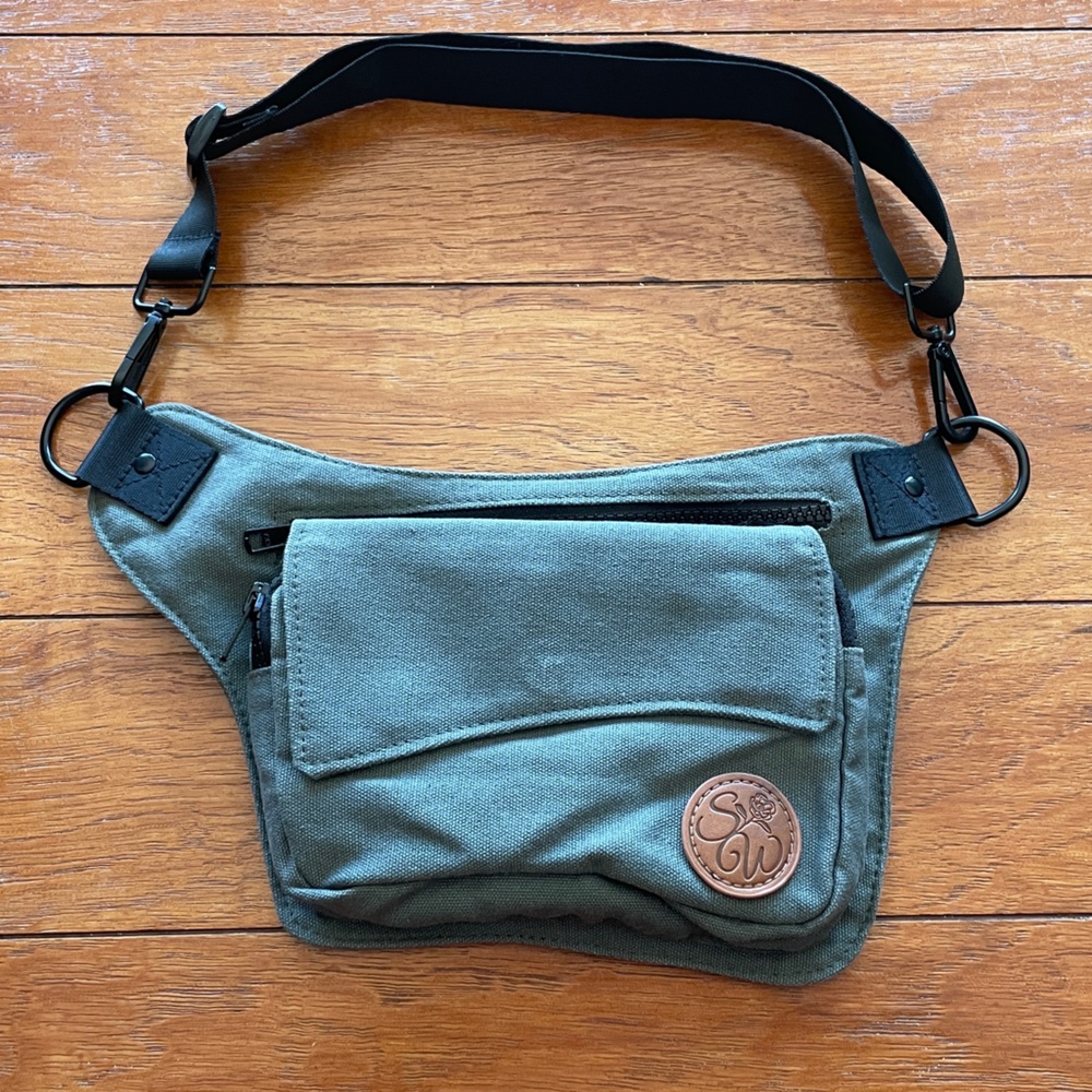 Sipsy Wilder Green Canvas Bag
